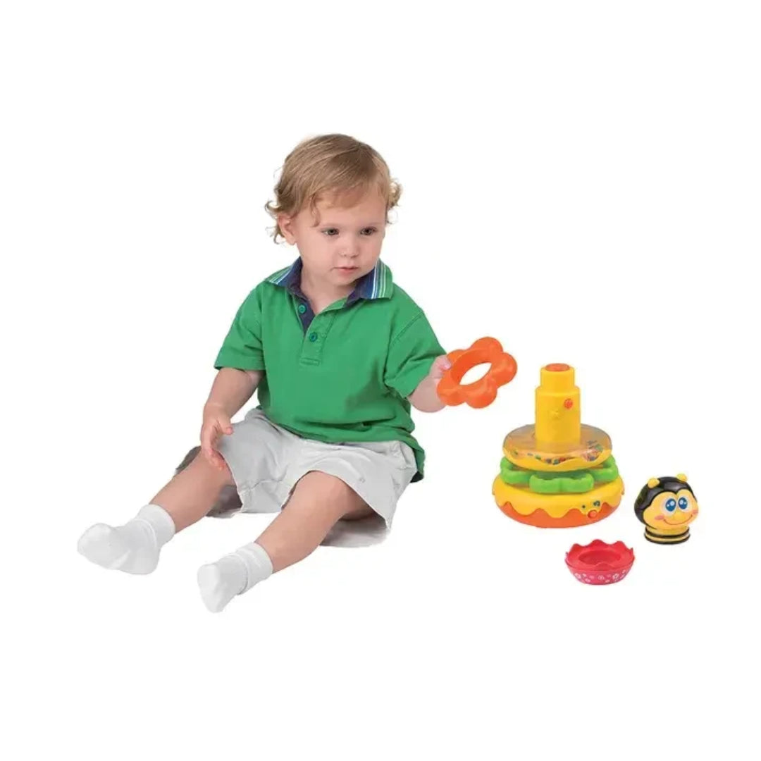 Little Learners Honey Bee Stacking Ring