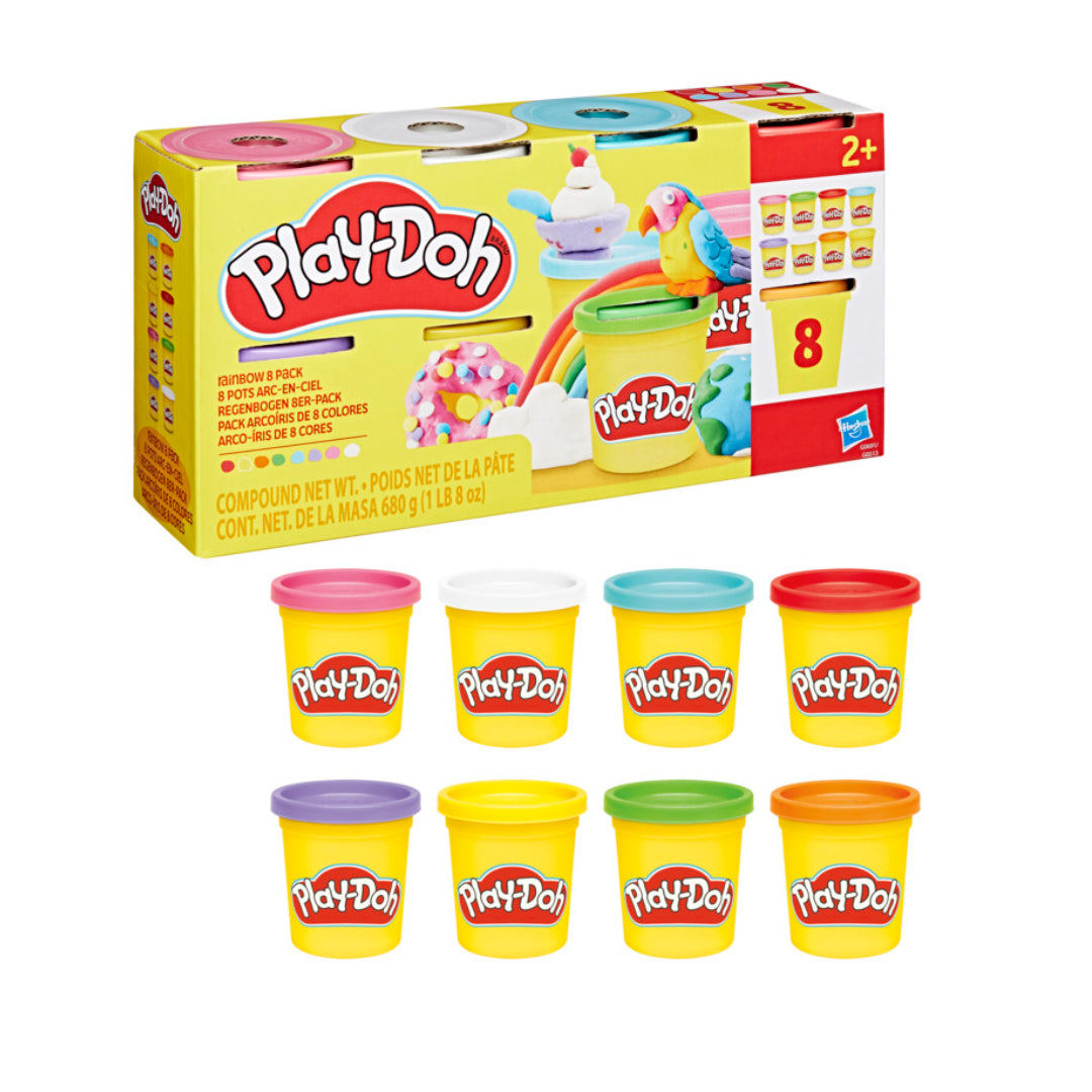 Play-Doh 8 Tub Rainbow 8-pack