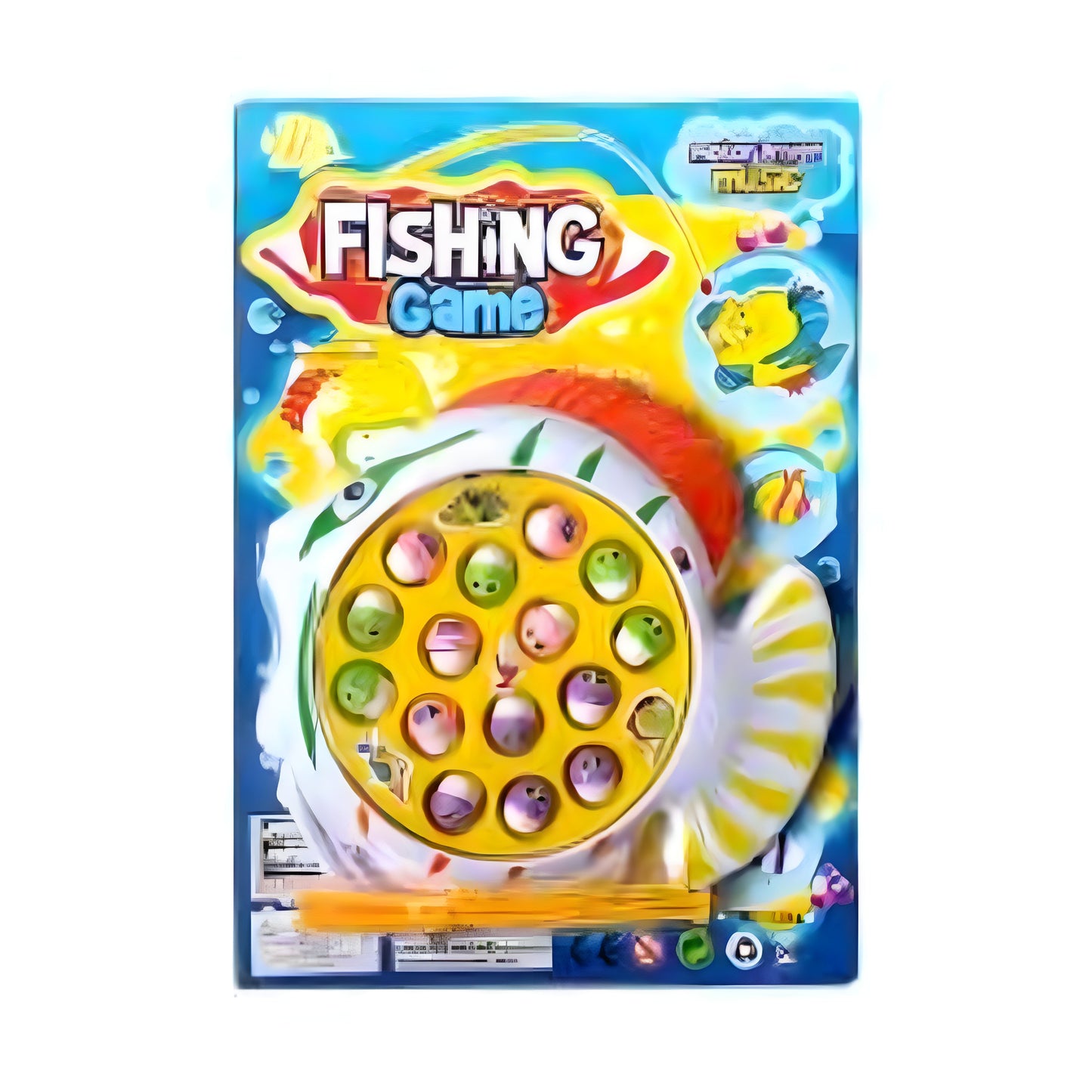 Fish-Shaped Magnetic Fishing Game – 15 Pieces