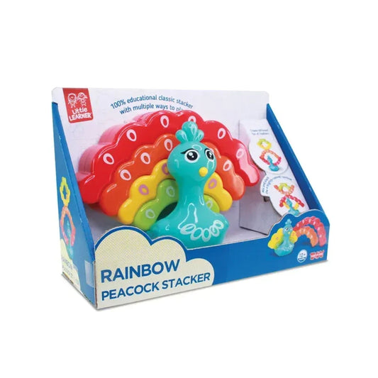 Little Learners Peacock Stacker