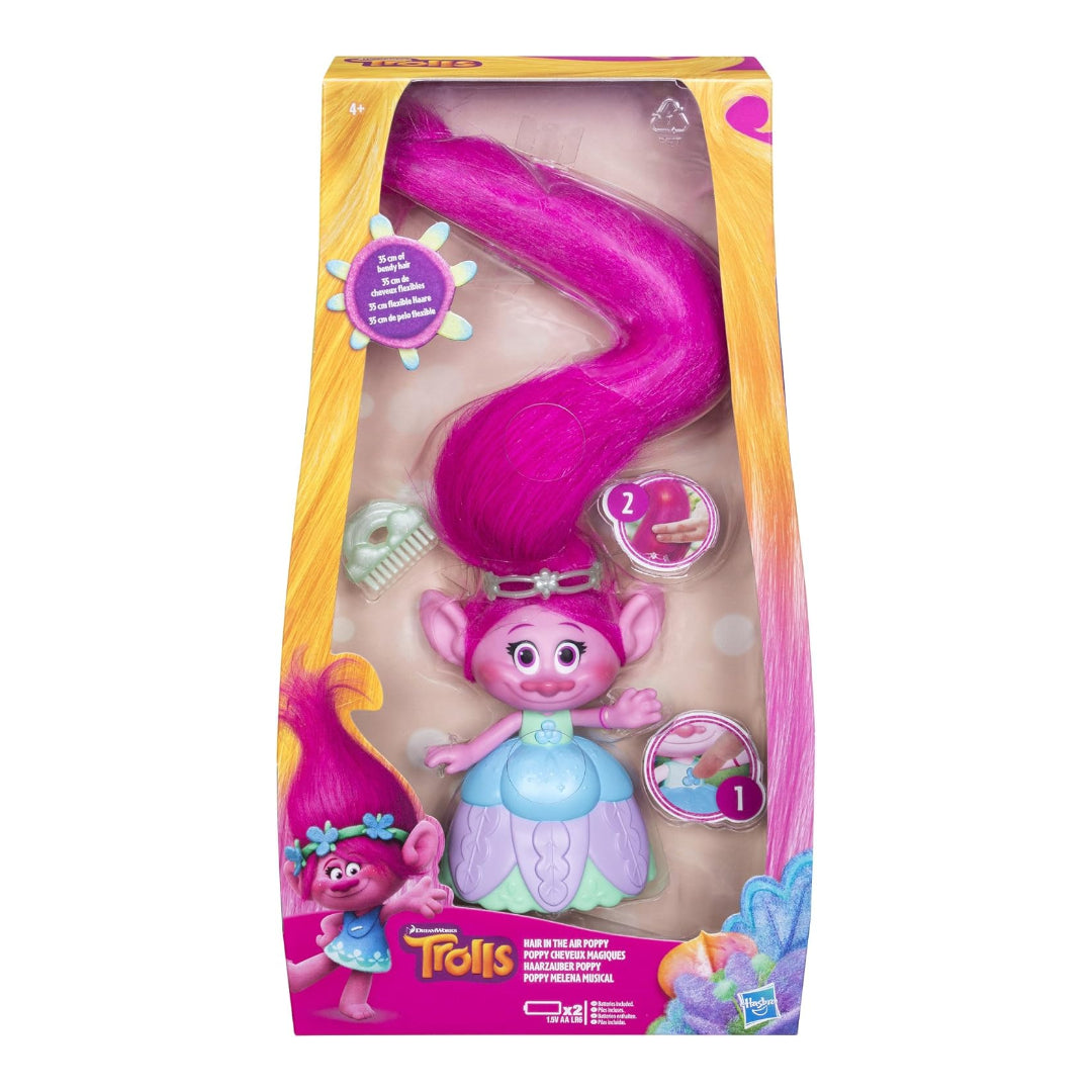 Trolls Hair in The Air Poppy