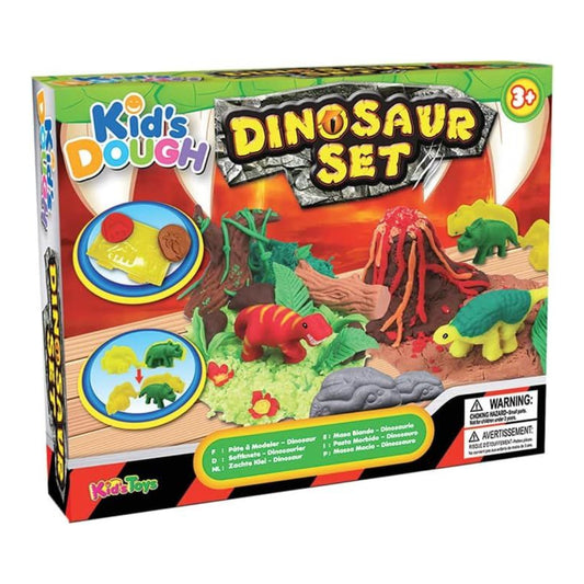 Kids Toys Dough Dinosaur Set 50G - 4 Pack