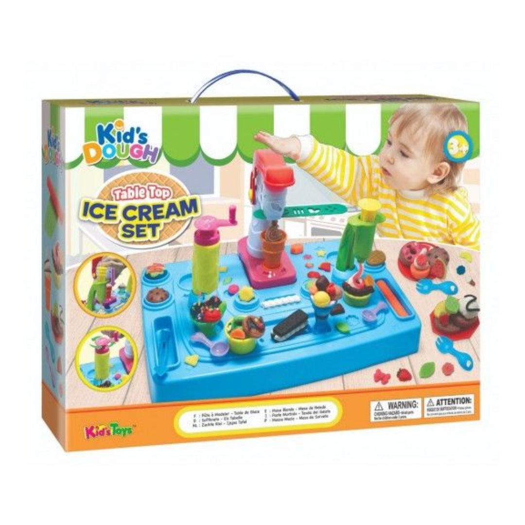 Kids Toys Dough Table Top Ice Cream