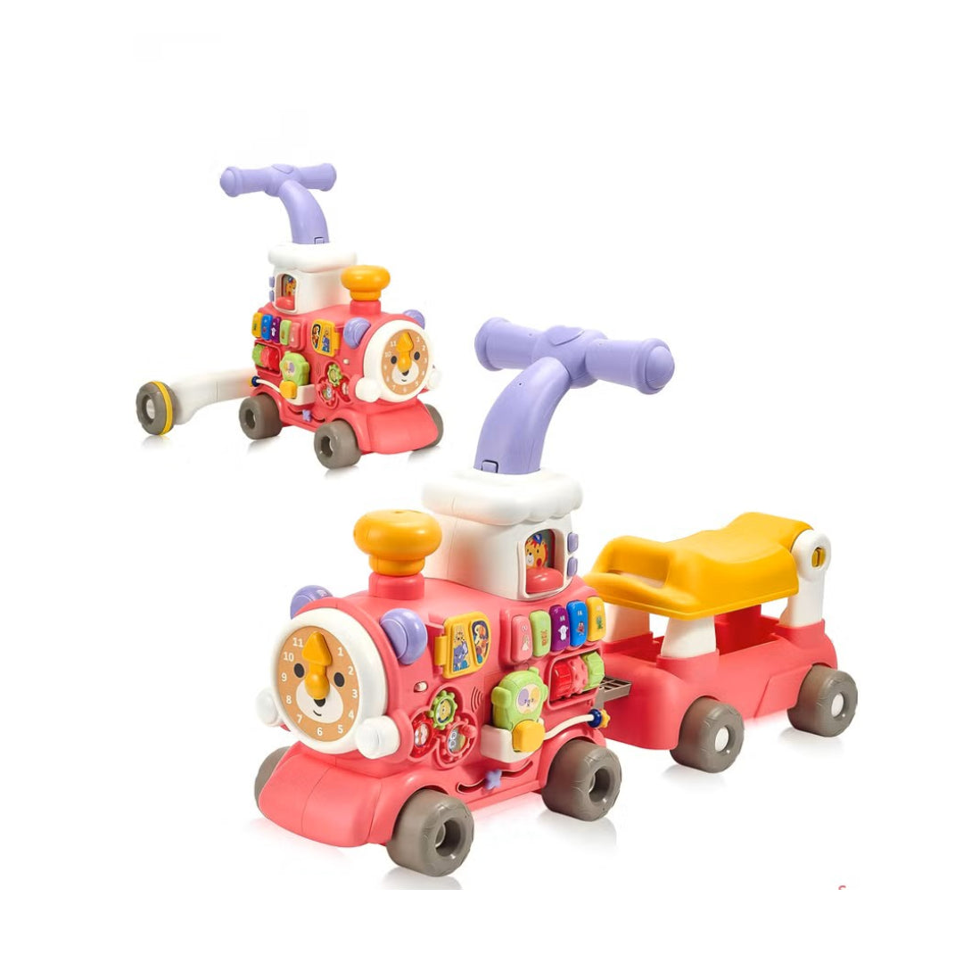 قطار Steam Toddler Train 5-in-1 (Pink)