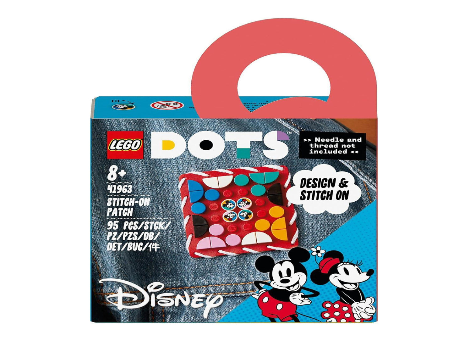 Disney Mickey Mouse & Minnie Mouse Stitch-on Patch