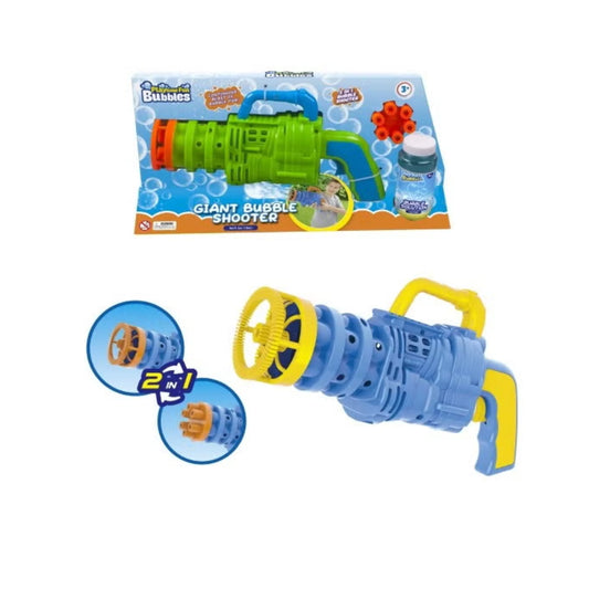 Majestic Bubbles 2 in 1 Giant Bubble Blaster Gun