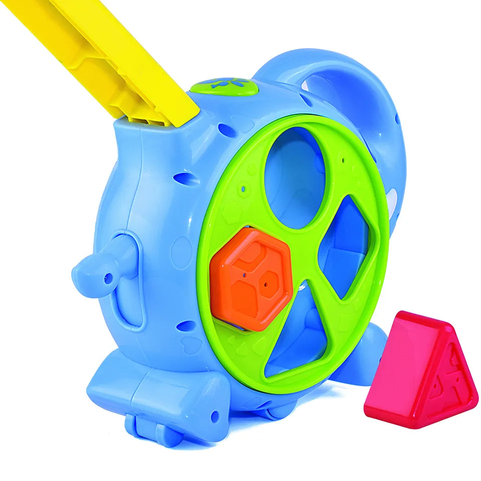 Little Learners 2-in-1 Push N' Glow Elephant