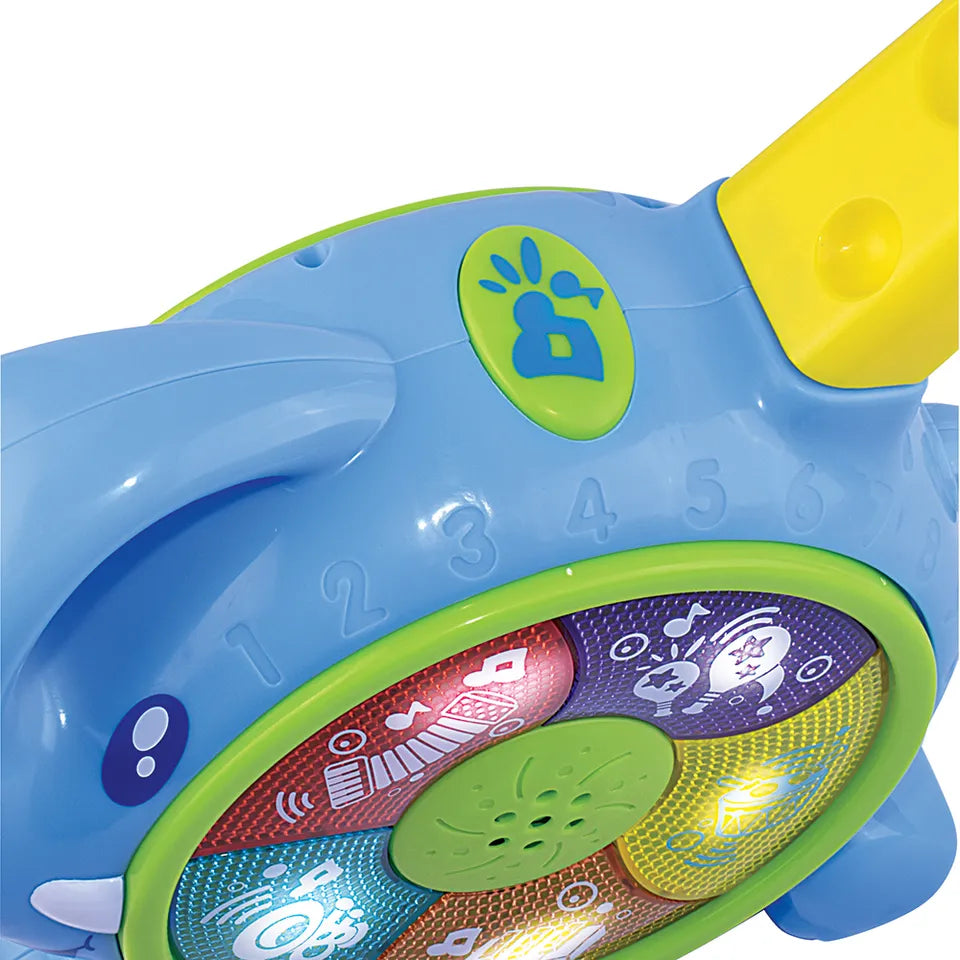 Little Learners 2-in-1 Push N' Glow Elephant