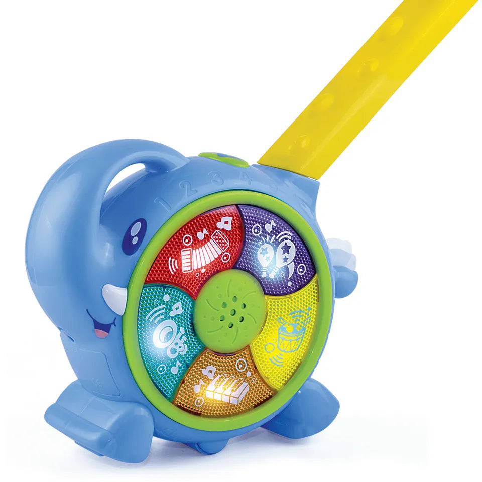 Little Learners 2-in-1 Push N' Glow Elephant