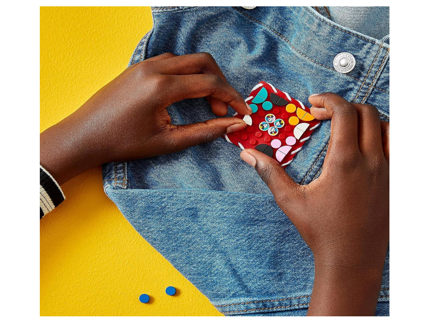 Disney Mickey Mouse & Minnie Mouse Stitch-on Patch