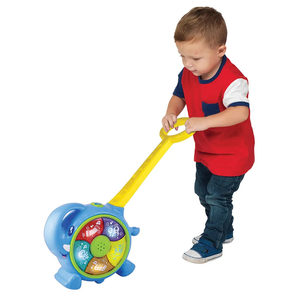 Little Learners 2-in-1 Push N' Glow Elephant