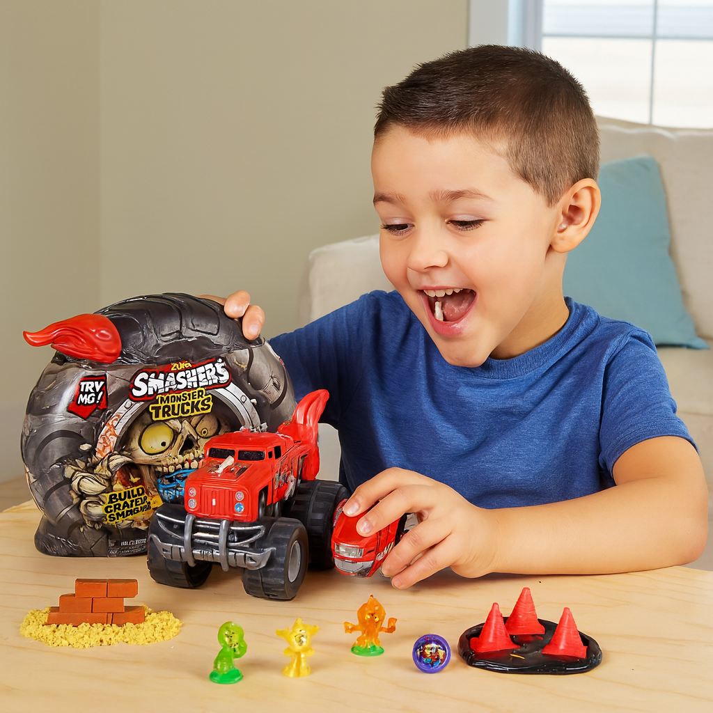 Smashers Monster Truck Surprise Playset