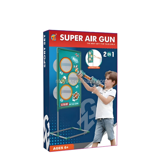 لعبة Air Gun Game مع الكرات والهدف