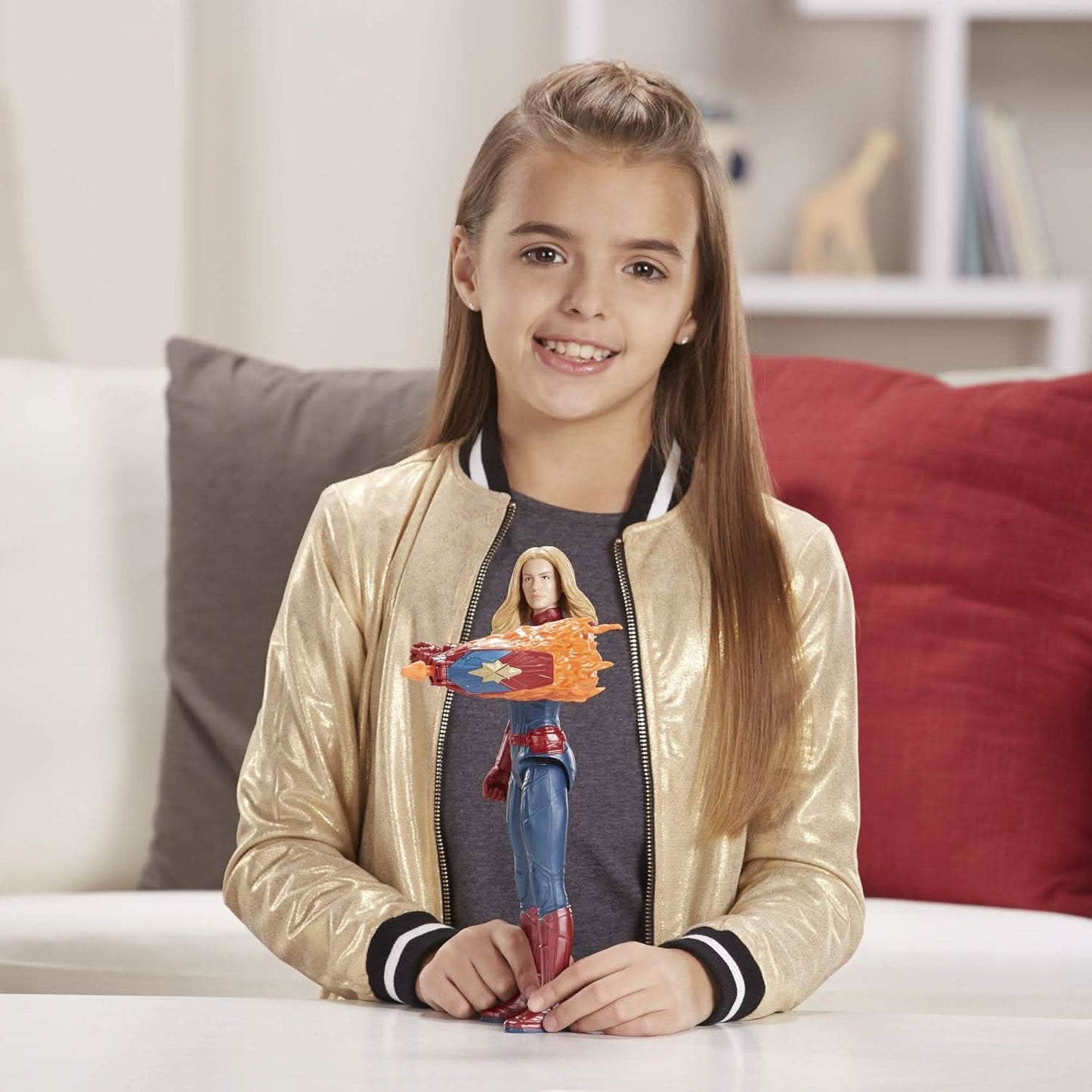 Avengers Titan Hero Power Fx Captain Marvel - Superpanda