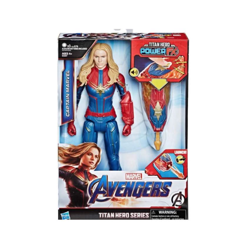 Avengers Titan Hero Power Fx Captain Marvel - Superpanda