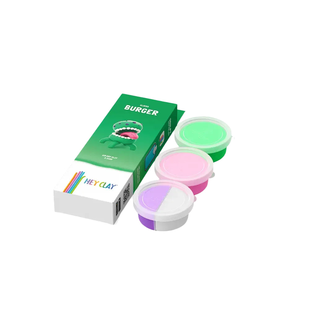 Hey Clay - DIY Aliens Burger Clay