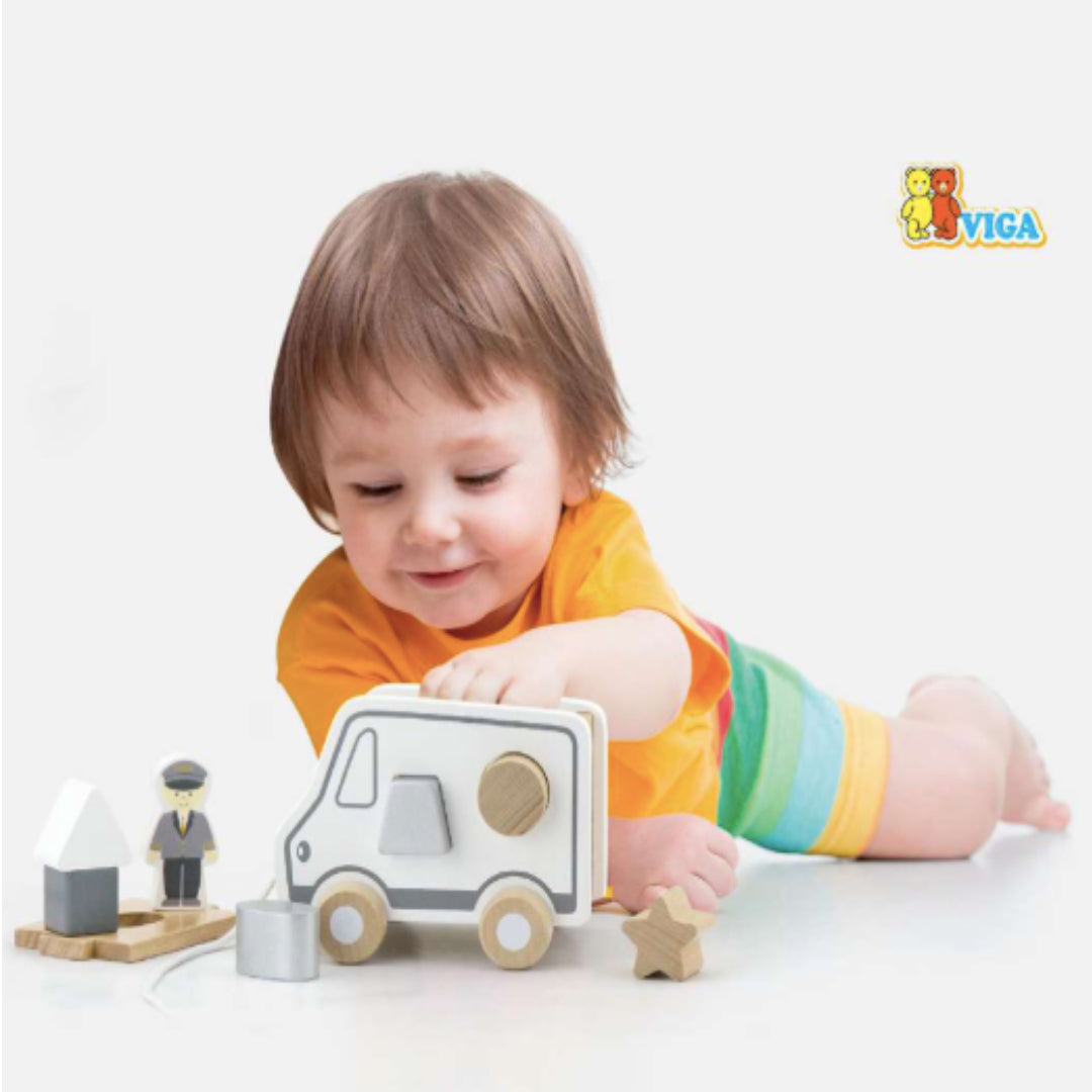 Pull-Along Shape Sorting Truck