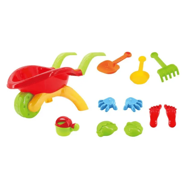 Beach Toys Wheelbarrow and Accessories - Superpanda