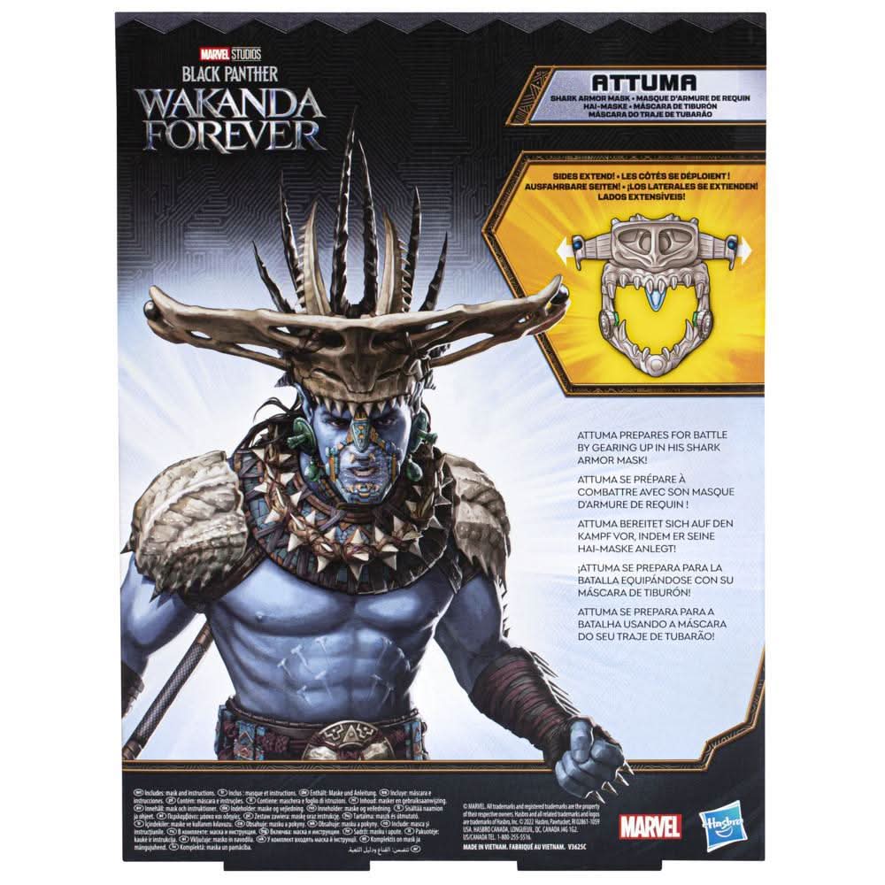 Black Panther Wakanda Forever Attuma Armor Mask - Superpanda