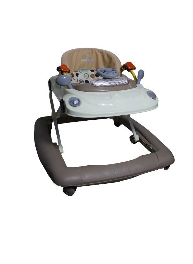 ممشى الطفل مع مقعد قابل للطي ناعم