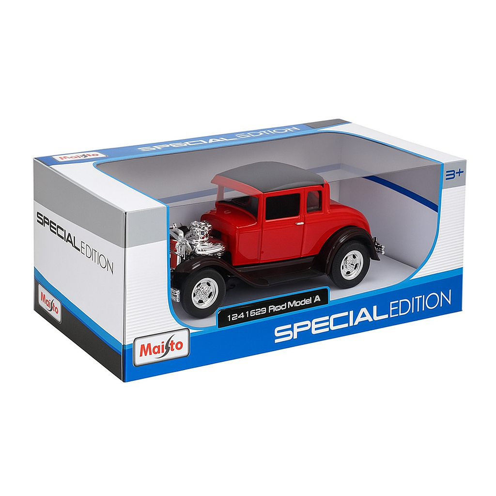 Maisto 1:24 Diecast 1929 Ford Model A, Red