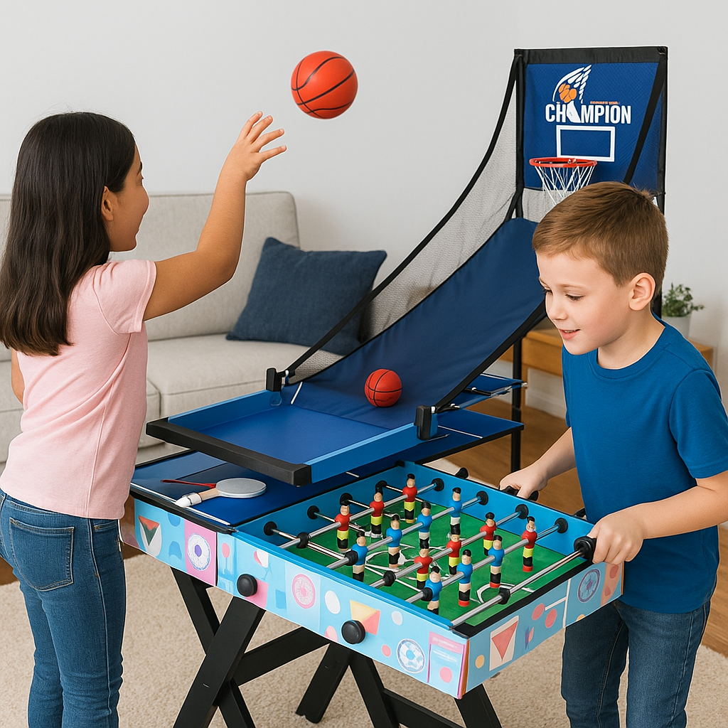 Hostfull - 5-In-1 Multi Game Table Set