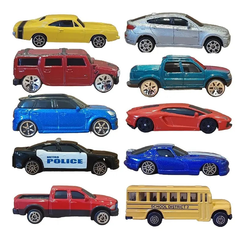 Maisto 1:64 Diecast Fresh Metal Vehicle 20 Pack Set
