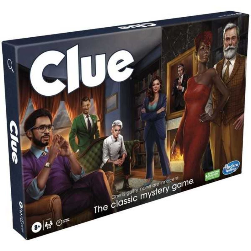 Hasbro Gaming Clue Cluedo Classic Refresh Board game