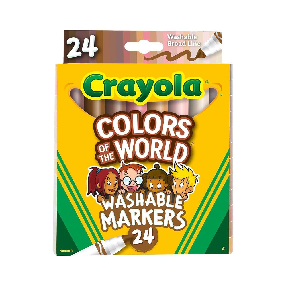 Crayola Colors of The World Markers - Superpanda