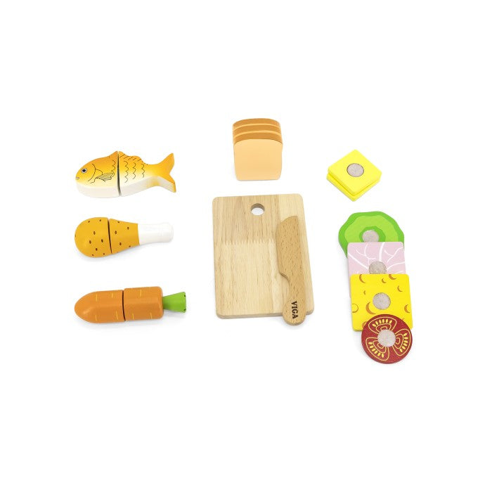 Wooden Cutting Lunch Set
