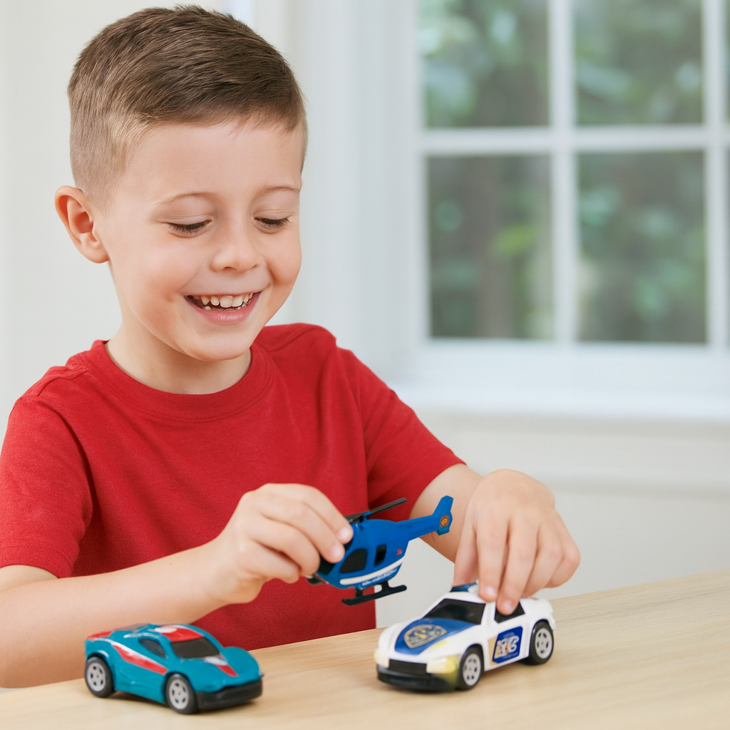 Teamsterz Mighty Machines Police Small (L&S)