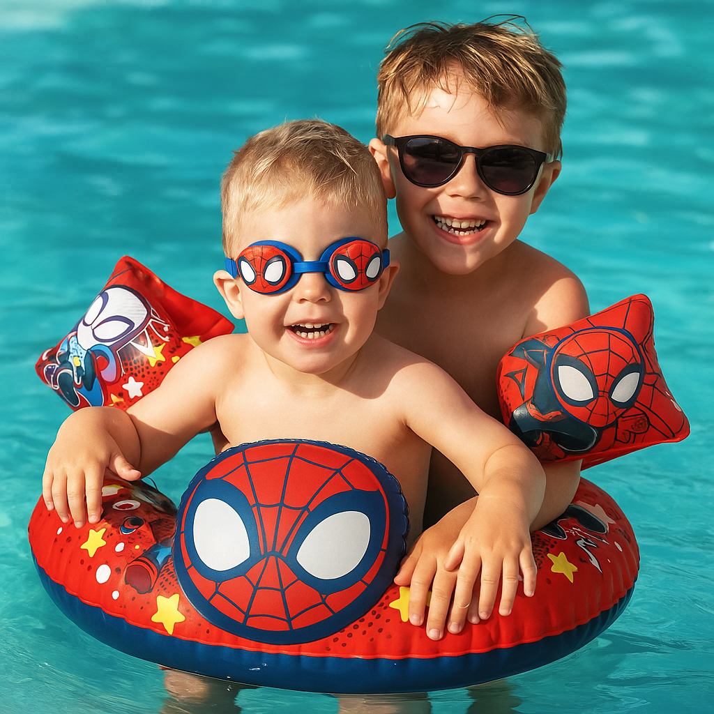Marvel Spidey 50cm 3D Arm Band and Swim Ring