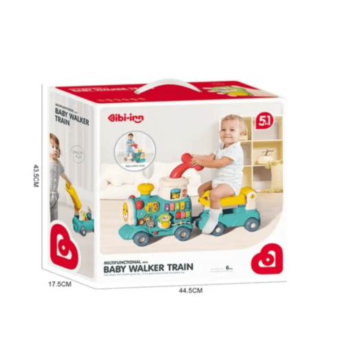 Steam Toddler Train 5-in-1 (الأخضر)