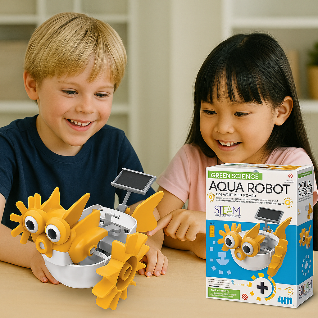 4M - Green Science Aqua Robot Solar Hybrid Power