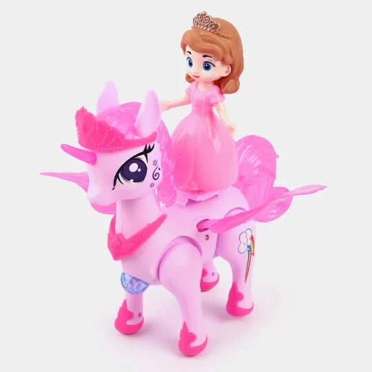 Electric Princess Flying Carriage Toy with Light Music - Superpanda