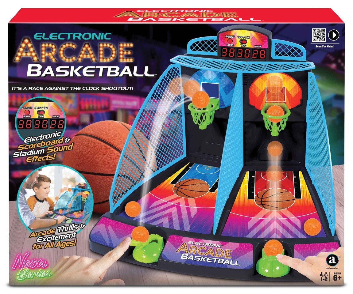 Electronic Arcade Basketball Hyper Neon Series