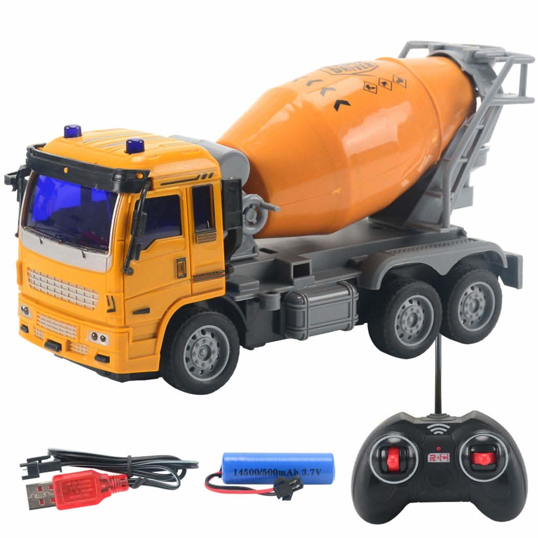 Fully Functional Remote Control Cement Concrete Mixer - Superpanda
