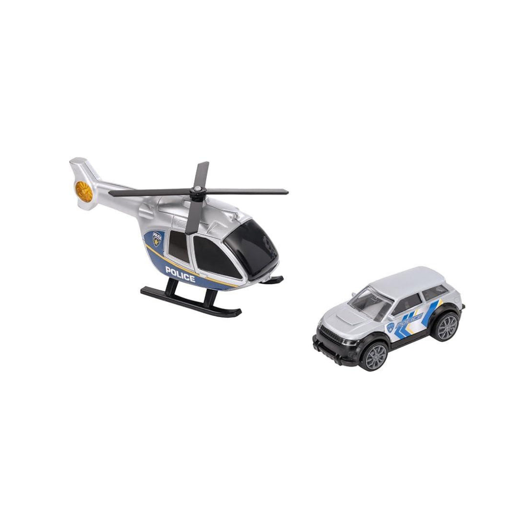 Teamsterz Mighty Machines Helicopter Transperter