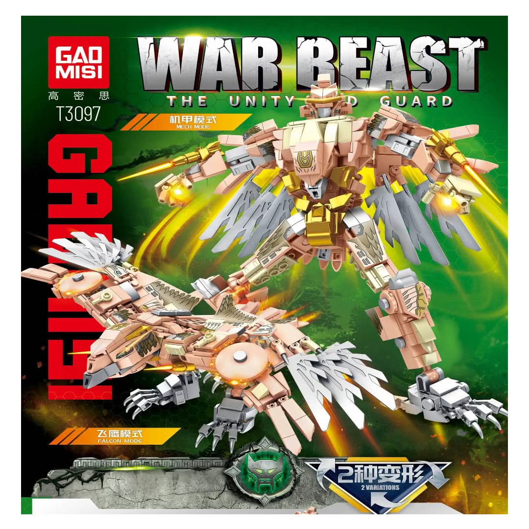 GAD MISI War Beast Character Cunstruction Set. - Superpanda