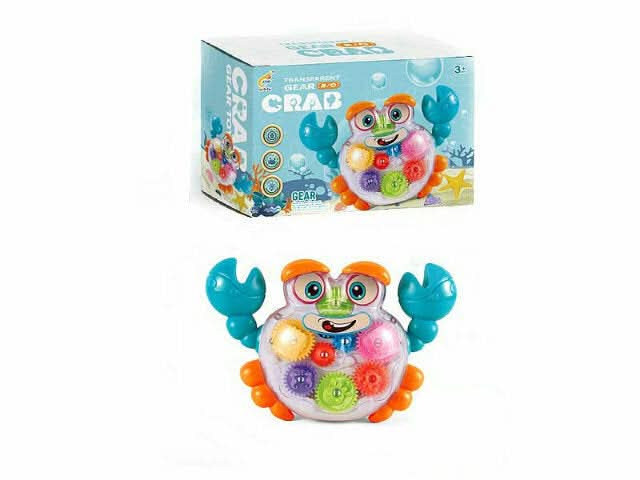 Gears Crab with battery operated. - Superpanda
