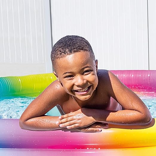 Intex Rainbow Ombre Inflatable Pool