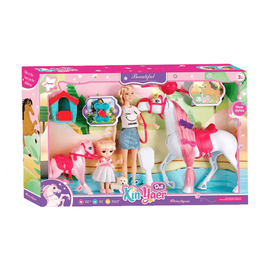 Girls Horse Garage. - Superpanda