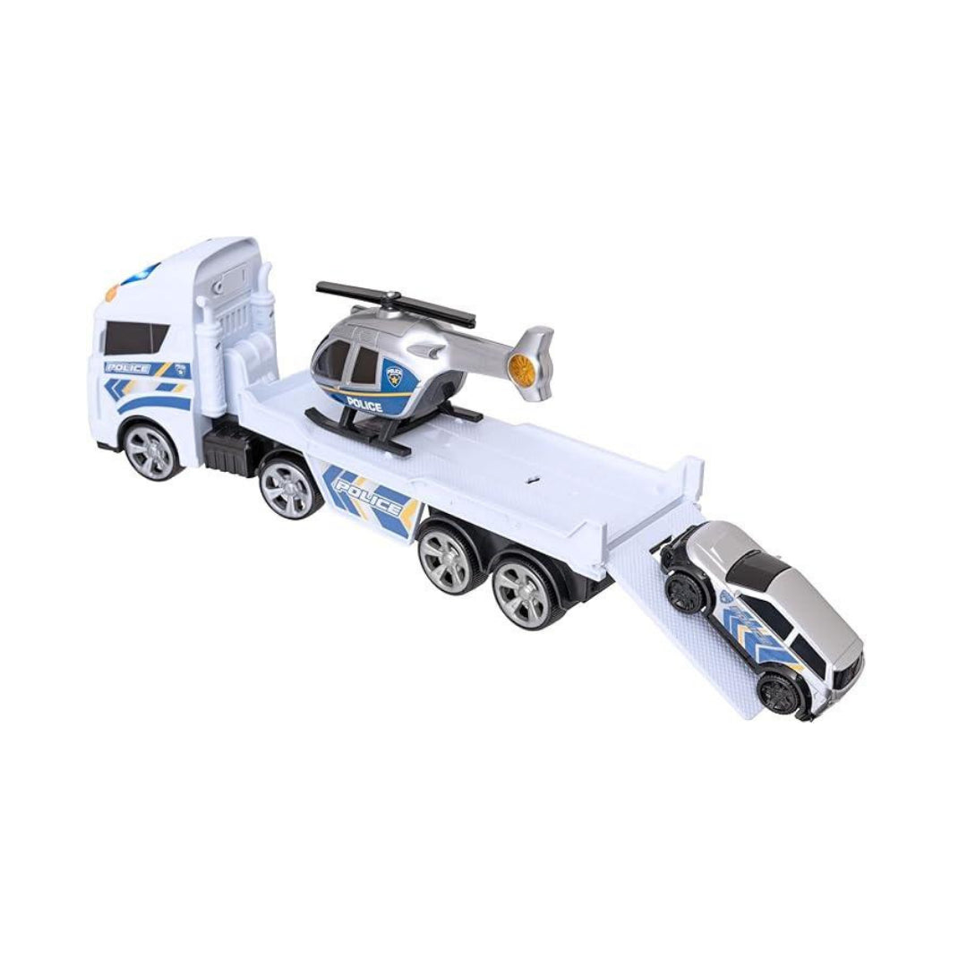 Teamsterz Mighty Machines Helicopter Transperter