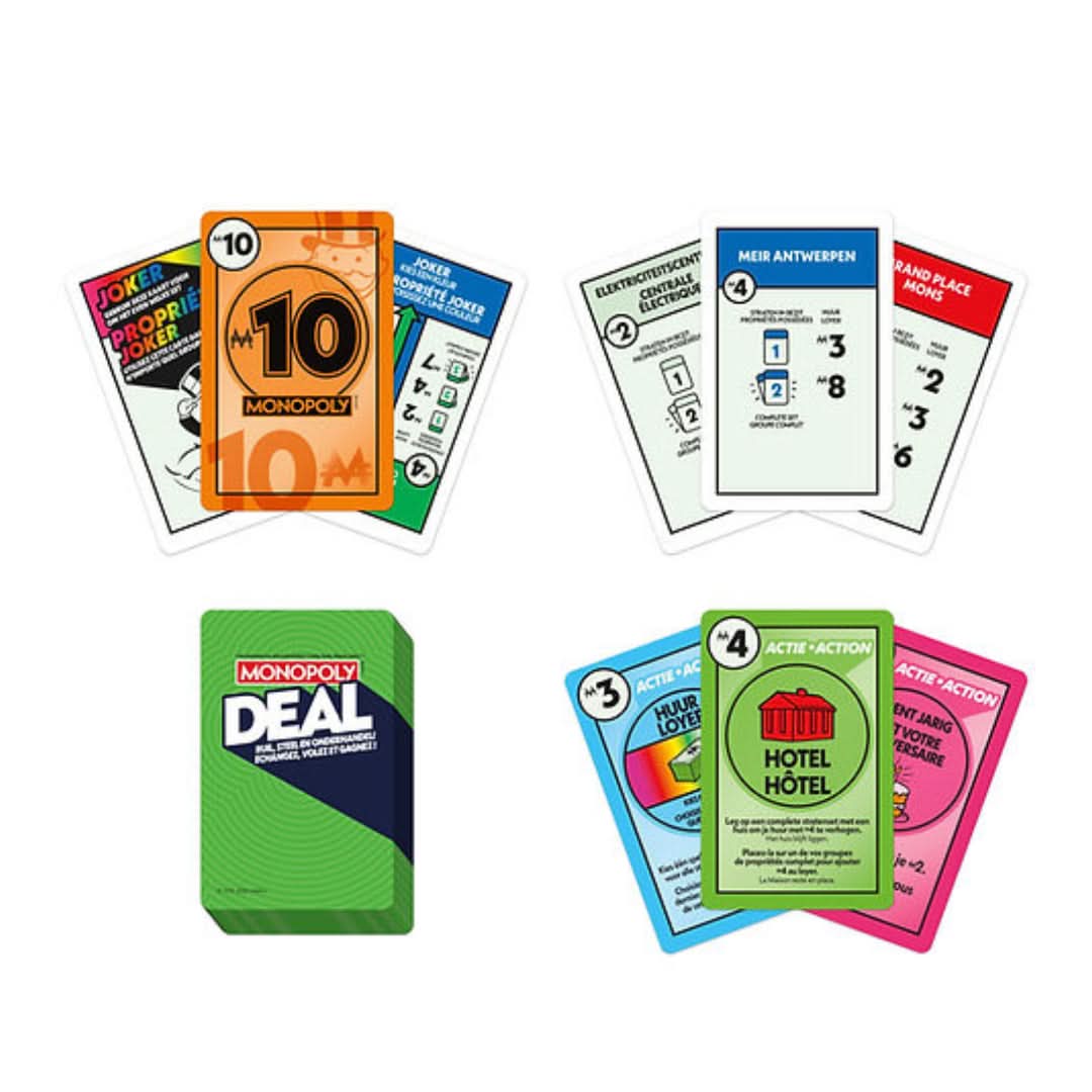 Hasbro Monopoly Deal Refresh Card Game - Superpanda