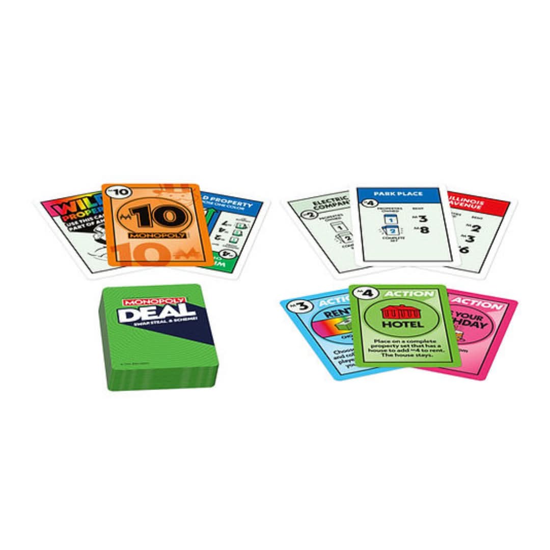 Hasbro Monopoly Deal Refresh Card Game - Superpanda