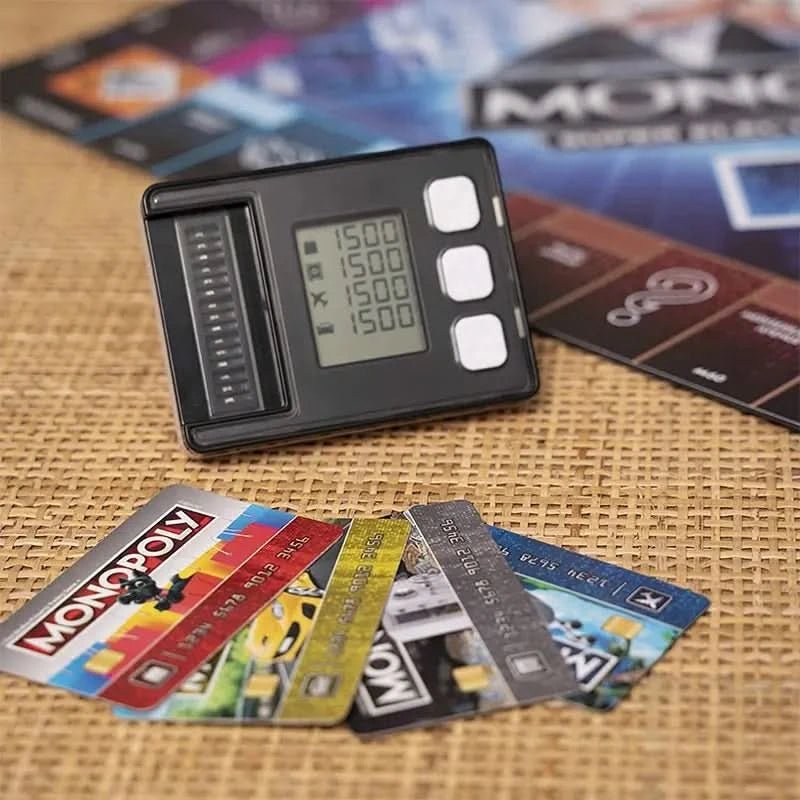 HASBRO Monopoly Super Electronic Banking Board Game - Superpanda