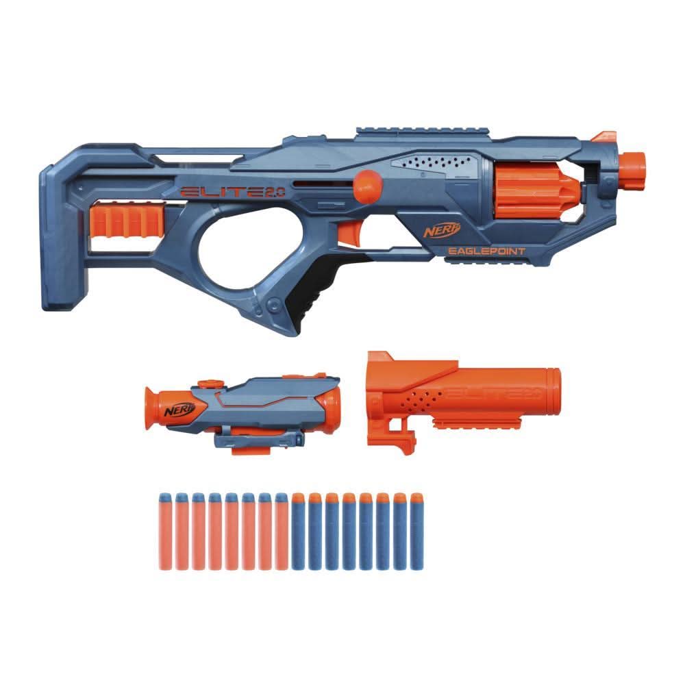 HASBRO Nerf Elite 2.0 Eaglepoint RD - 8 Blaster 8 Dart Drum - Superpanda