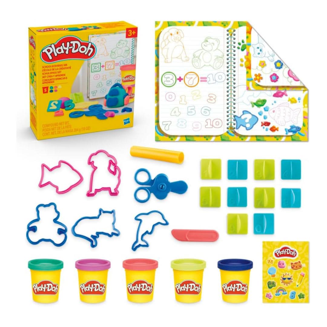 Hasbro Play - Doh School Activities Set - Superpanda