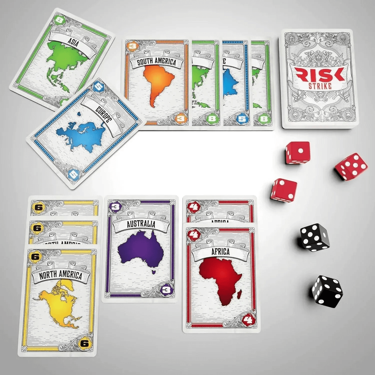 Hasbro Risk Strike Card Game - Superpanda