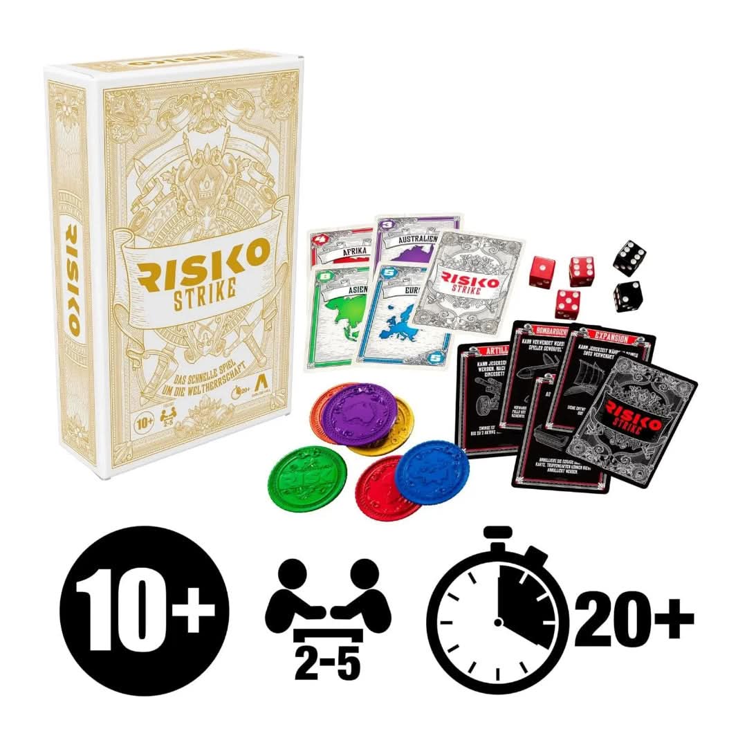 Hasbro Risk Strike Card Game - Superpanda